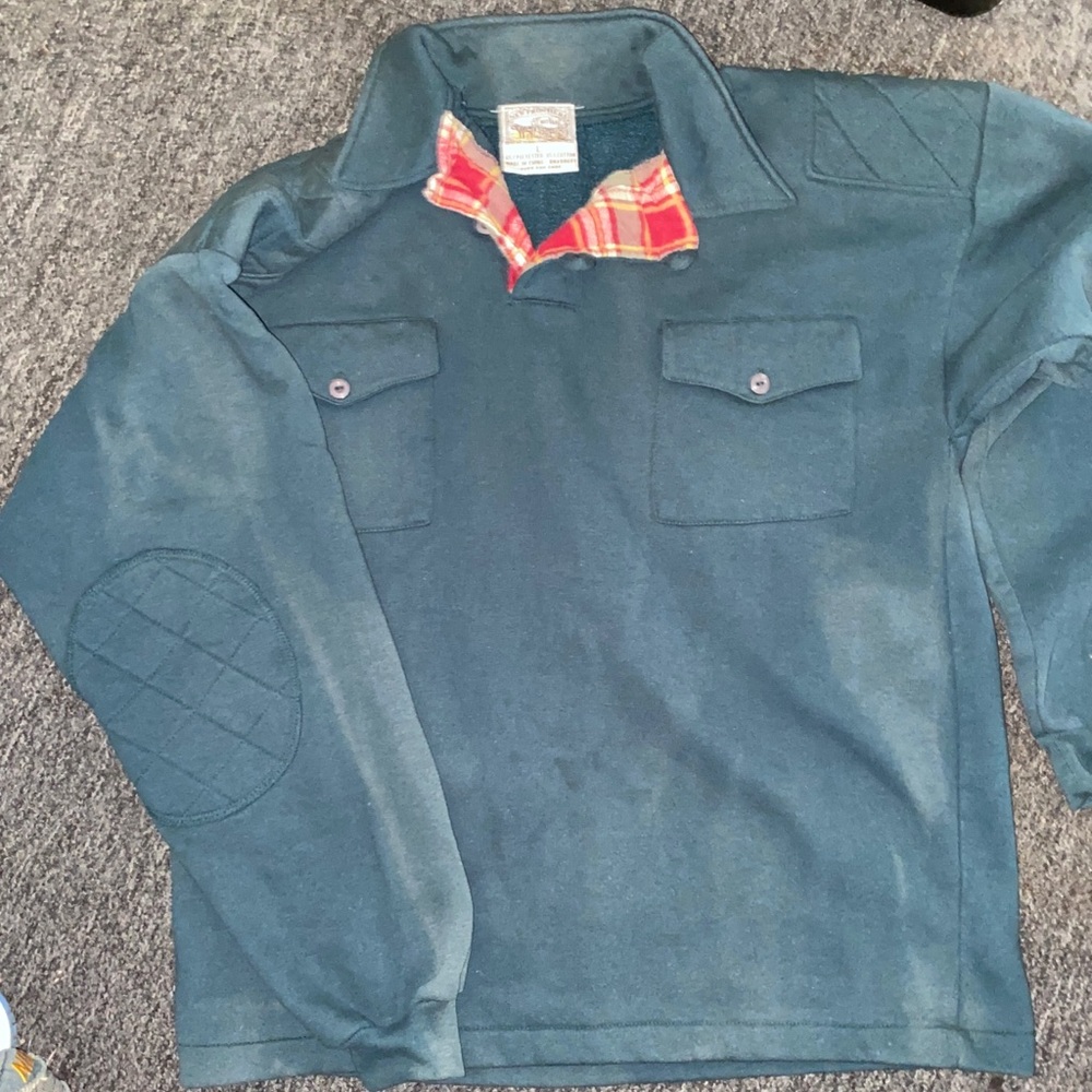 Blue-green sweater || New Frontiers by Big Yank